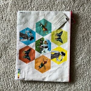 Blue Q Zipper Bag - Chapter 6 Hex